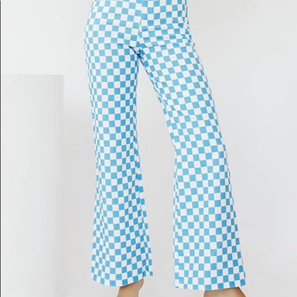 Verge Girl Stop and Stare Check Pants - Picture 1 of 5